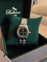 BELLEVUE „LEGEND Sapphire“ Swiss Made 26mm Damenuhr
