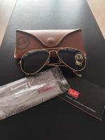 Neue Originale Ray Ban Aviator Metal Gold RB3025