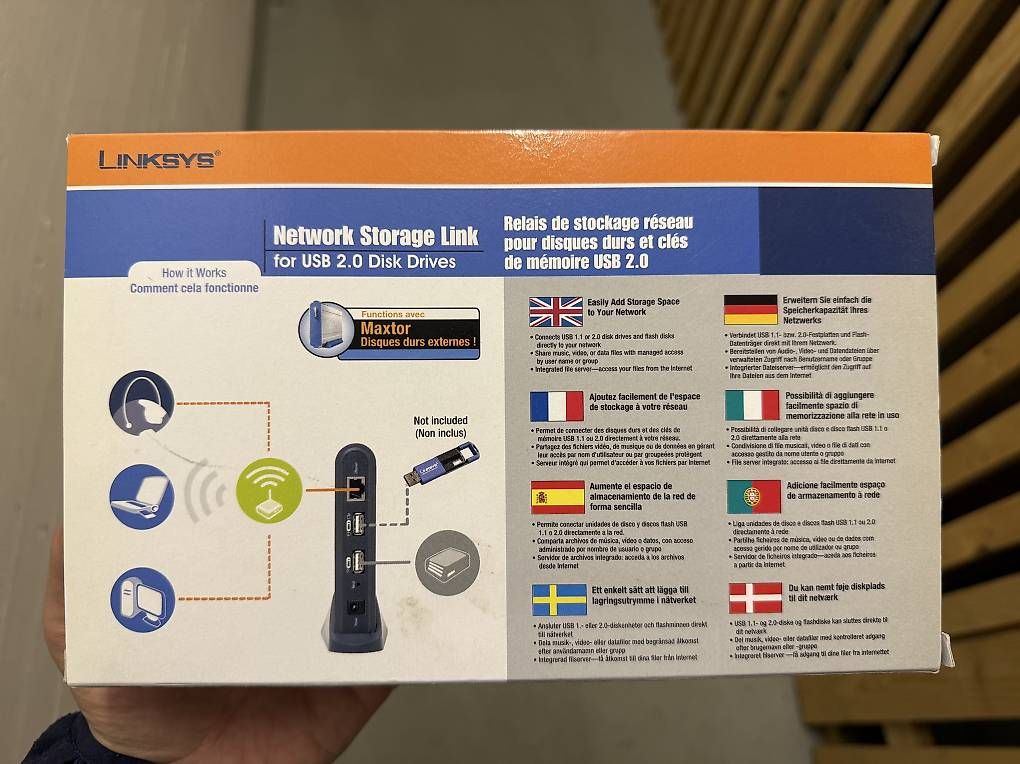 Linksys Laufwerke & Adapter: Linksys Network Storage Link – Gebraucht aus Dierikon von Nemy 1