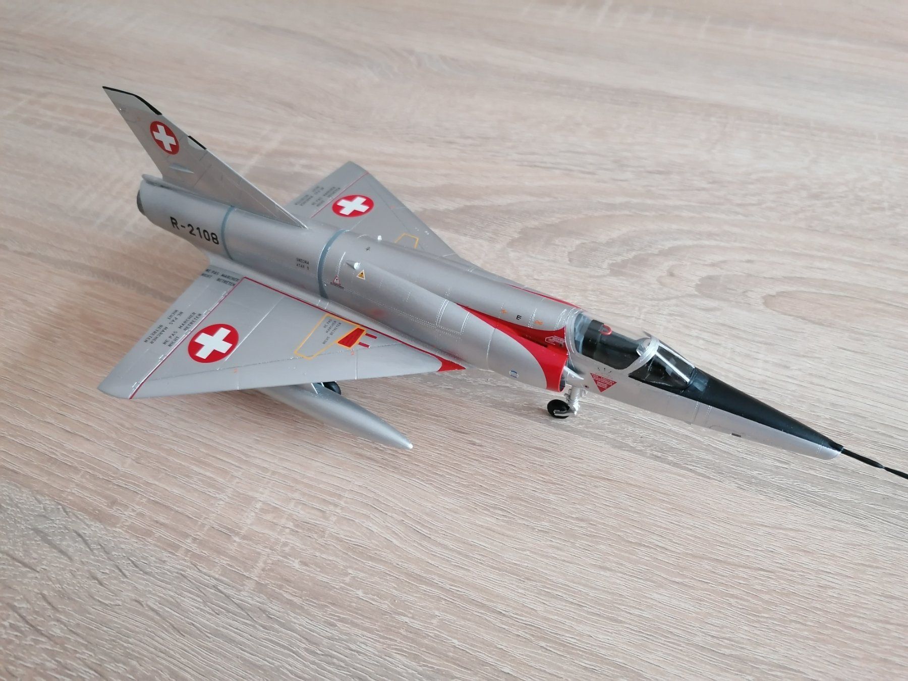 Schweizer Armee Kit di modellismo & Modellini statici: Mirage lllRS  R-2108 (1:48) – Nuovo e nell'imballaggio originale da Brunnen venduto da pepone08 3