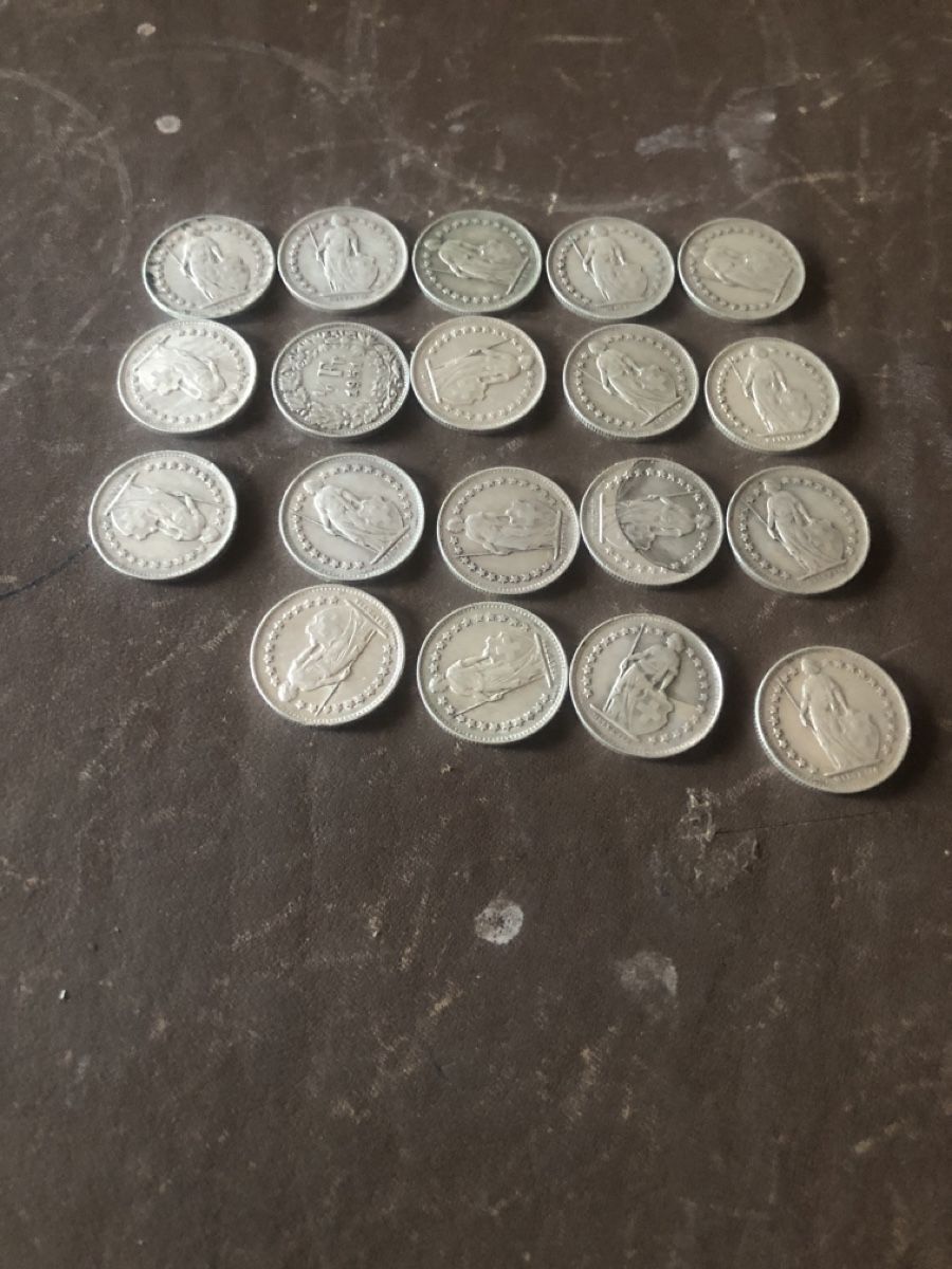Toutes les monnaies: 50 Rappen Silber  – Neuf (Voir description) à Mühlethal par nyffeler2815
