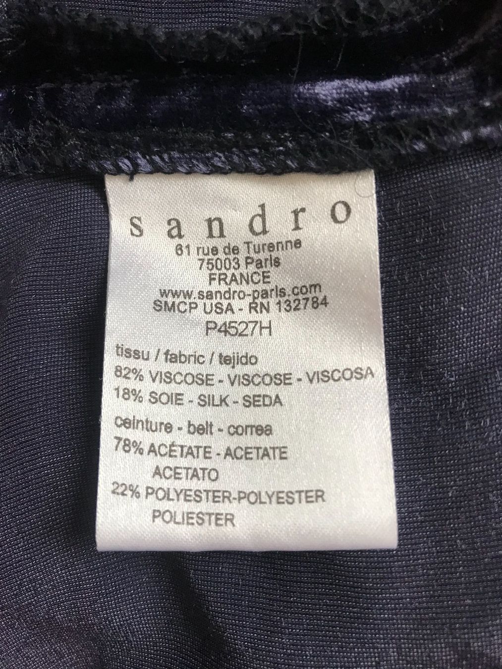 Sandro Pantaloni: Sandro . Hose . Samt – Nuovo (secondo la descrizione) da Zuerich venduto da Koralle8 4