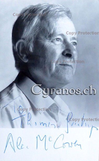 Autografi: Alec McCowen (1925-2017) Schauspieler - Autogramm – Usato da Dietikon venduto da cyranos1