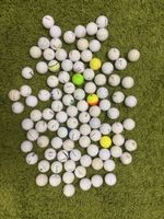 100 Gebrauchte Golfbälle Div.