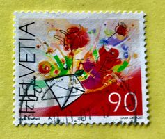Nr.1019 Rosen Sondermarken GESTEMPELT 2001   