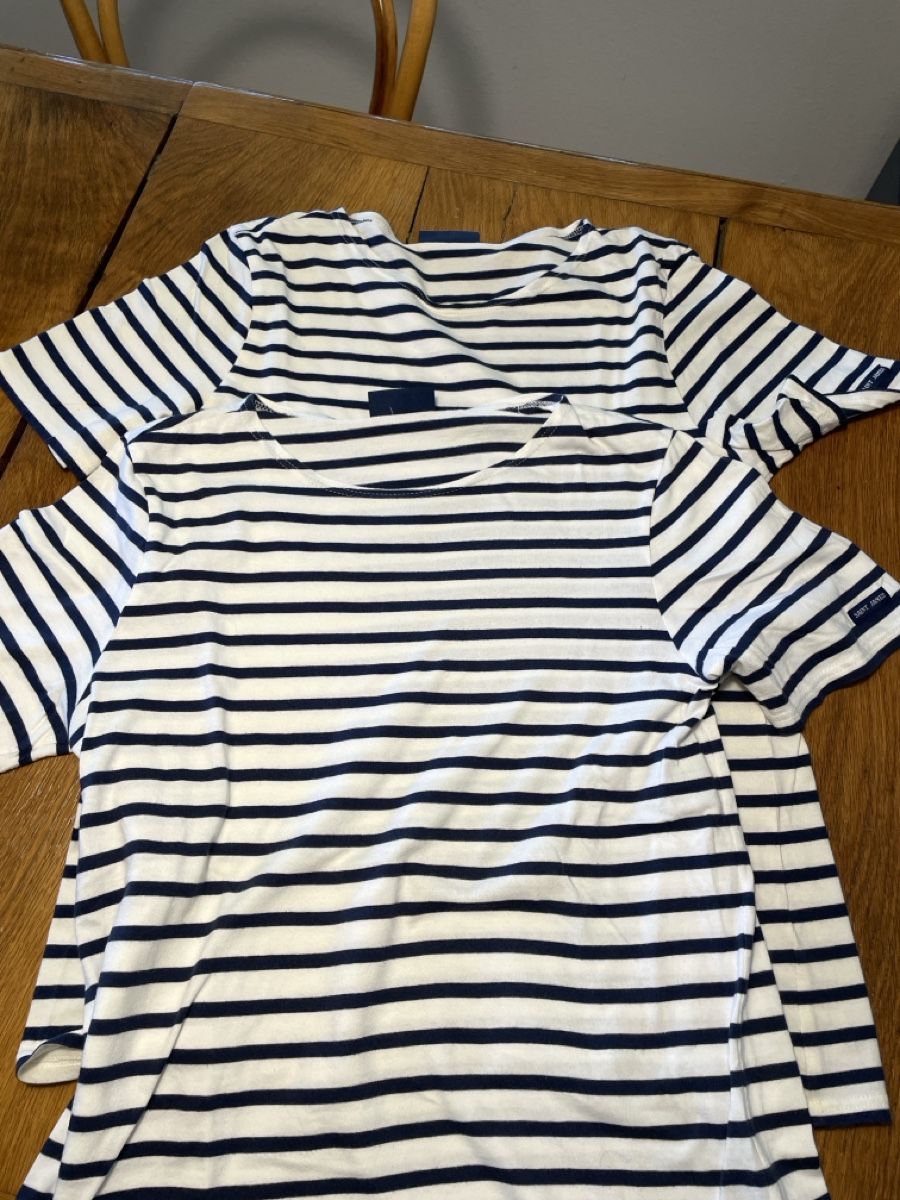 Saint James T-shirt: Due magliette Marinière St. James  – Usato da Lugano venduto da tom_hg62 1
