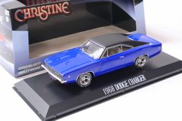 1968 DODGE CHARGER CHRISTINE BLAU 1:43 GREENLIGHT