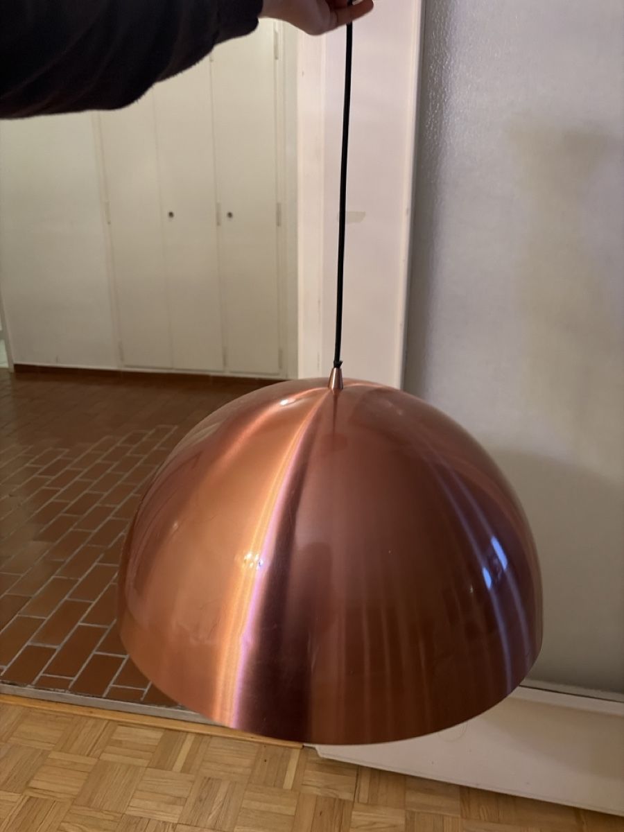 Lampade: Copper Pendant Lamp Dome Shape Like New Condition – Usato da Zürich venduto da mar_nw5d 4