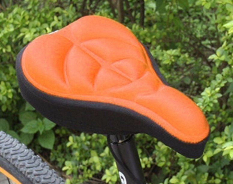 Pezzi di ricambio: Fahrradsitzabdeckung ORANGE Polster Velositz weich E-Bike – Nuovo e nell'imballaggio originale da Dättlikon venduto da easythings 4