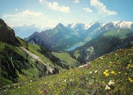 HOHER KASTEN Alvier, Staubern, Kreuzberge, Altmann u. Säntis