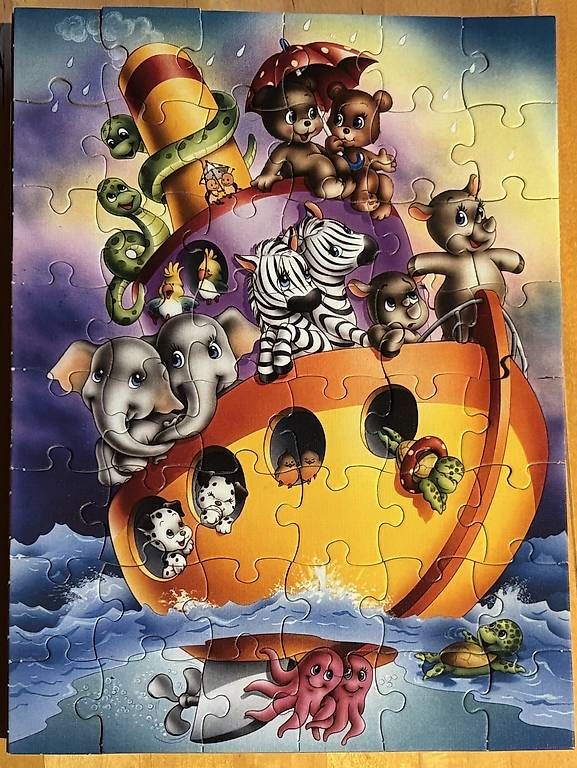 Puzzle: Puzzle Treasure Island mit 48 Teilchen. – Usato da Wilen b. Wil venduto da liv_8