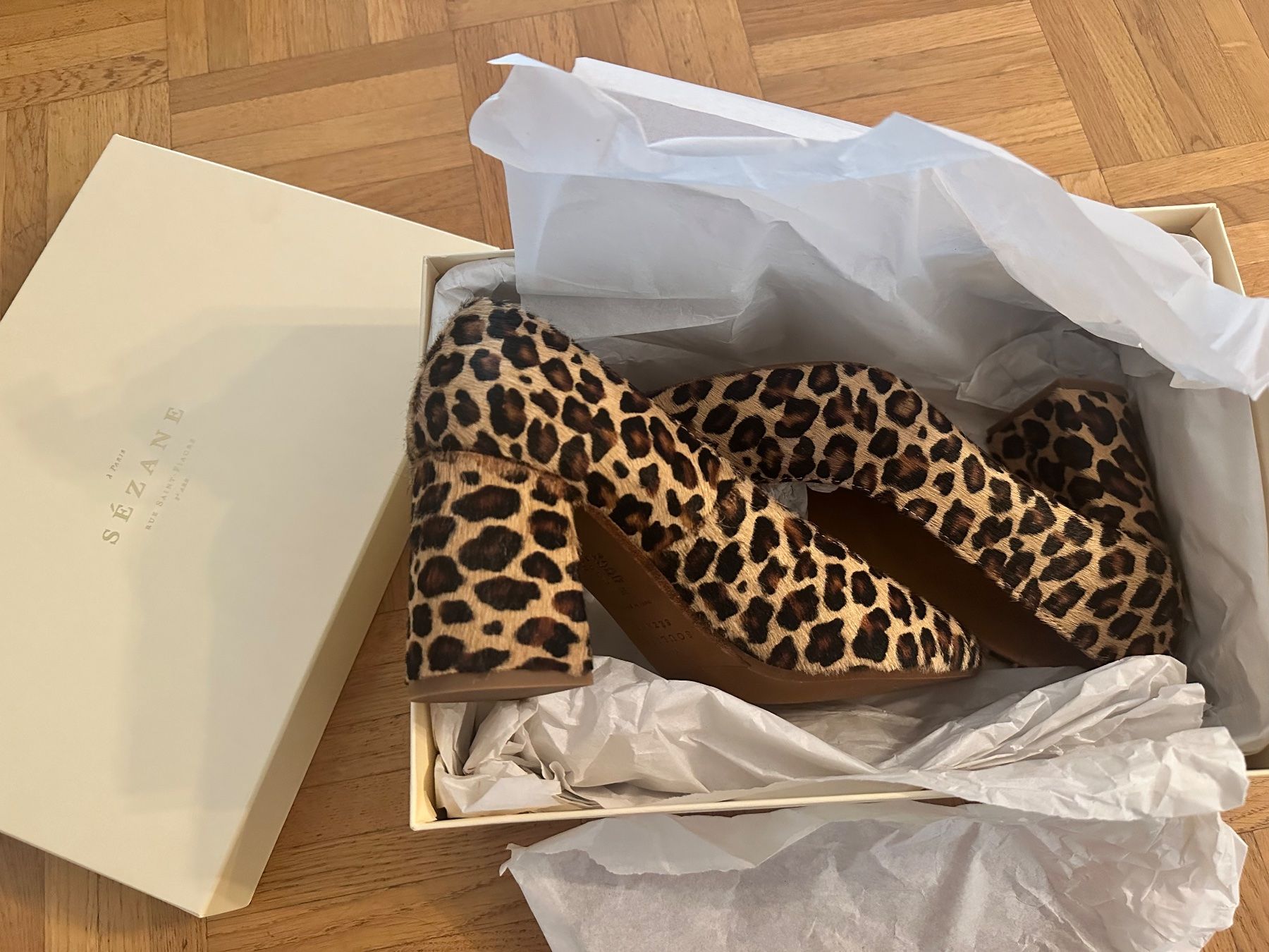Sezane Chaussures femmes: Pumps Leo-Print – Neuf avec emballage d'origine à Bern par ambeck 1