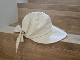 Sonnenhut beige Baumwolle one size neuwertig