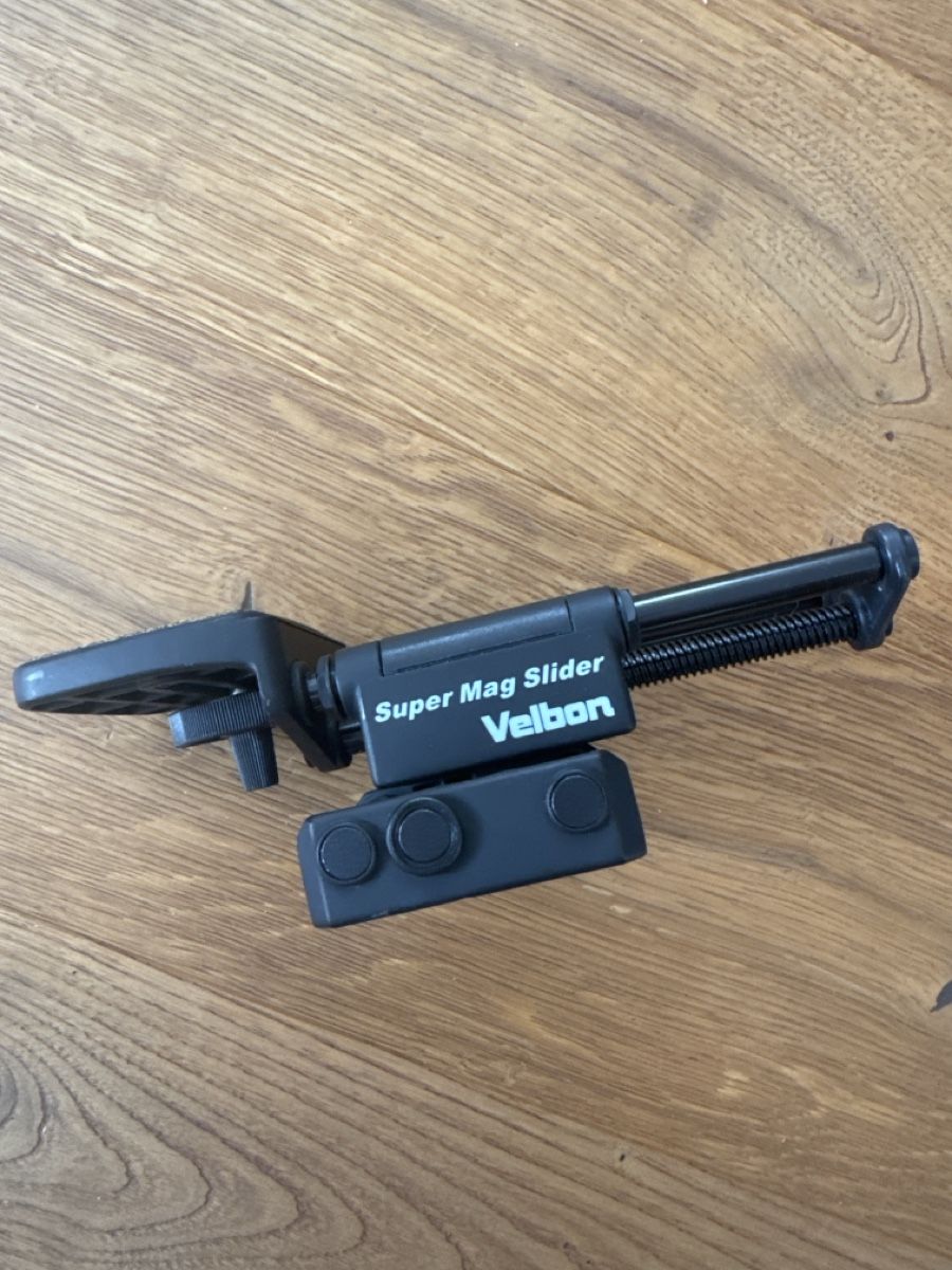 Velbon Treppiedi & Teste: Makroschlitten Velbon Super Mag Slider – Usato da Visp venduto da Primelens 3