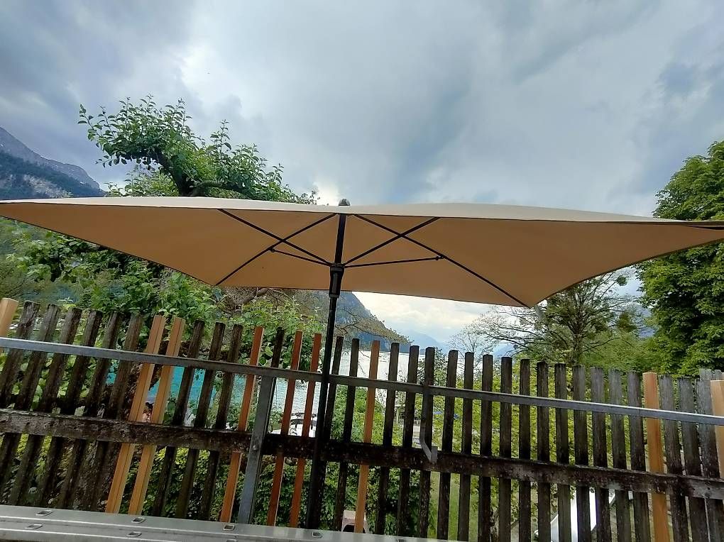 Parasols: Balkonschirm 120x180cm – D'occasion à Brienz BE par fan_13 3