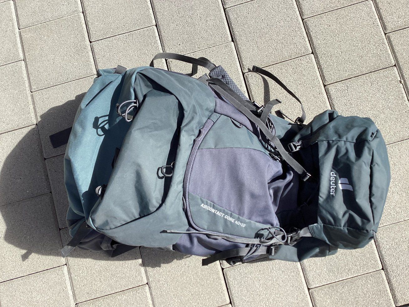Zaini: Deuter Aircontact Core 40+10 – Usato da Euthal venduto da Paucky 1