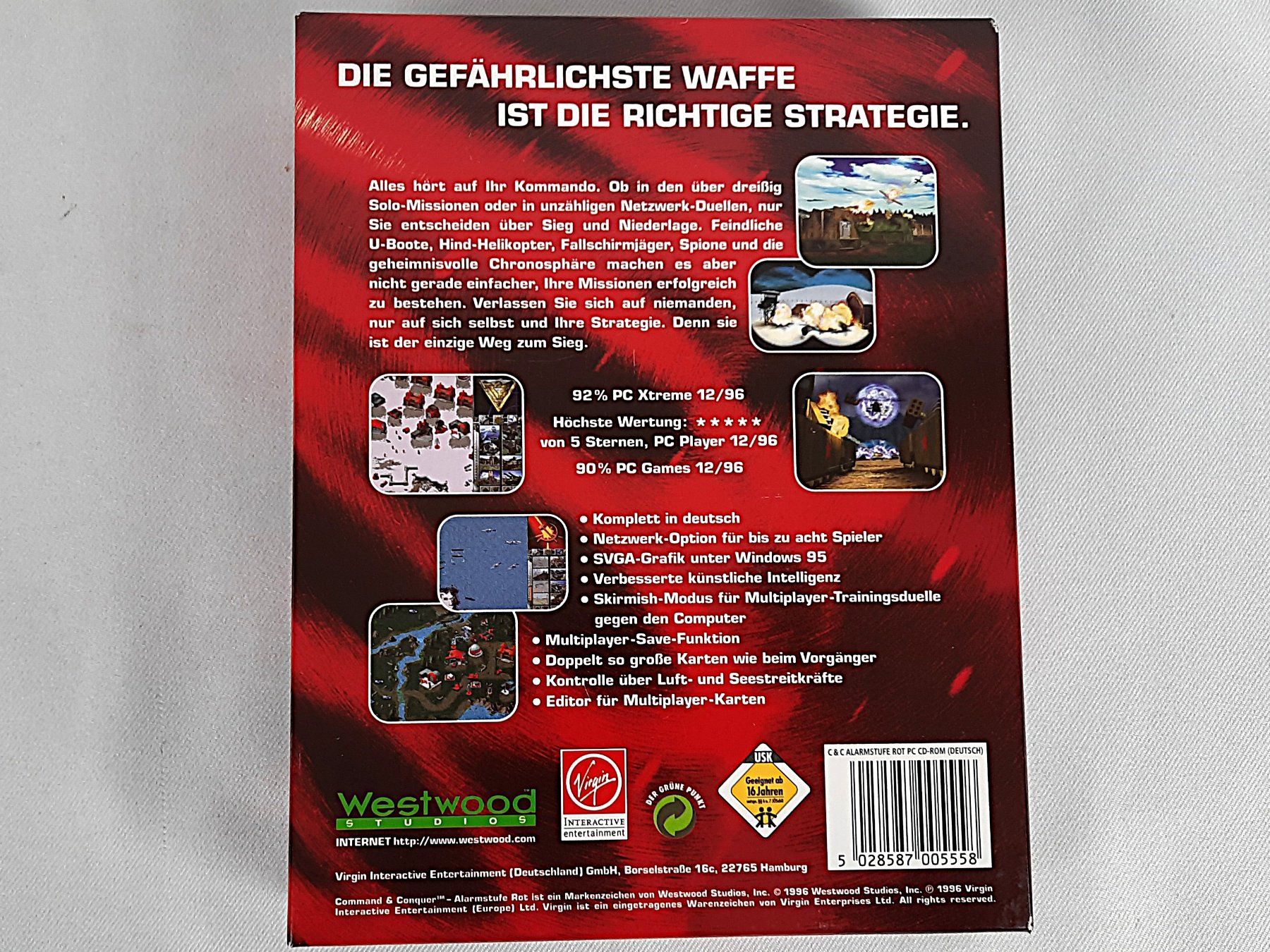 Giochi: WESTWOOD: Command & Conquer -Teil2: Alarmstufe Rot – Usato da Beinwil am See venduto da Restwert_Beinwil 2