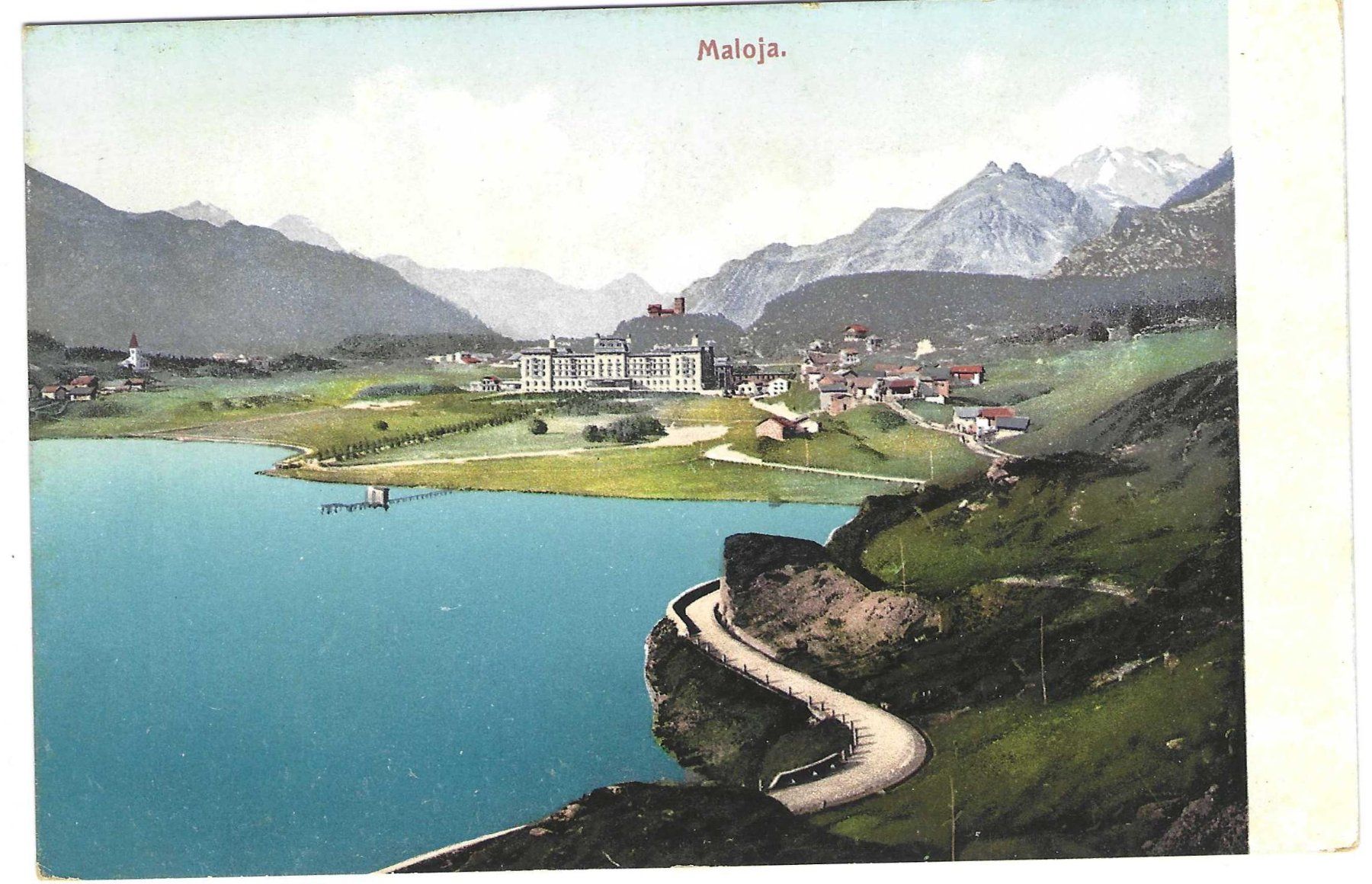 Ansichtskarten: Maloja – Gebraucht aus Wildhaus von Brunphil