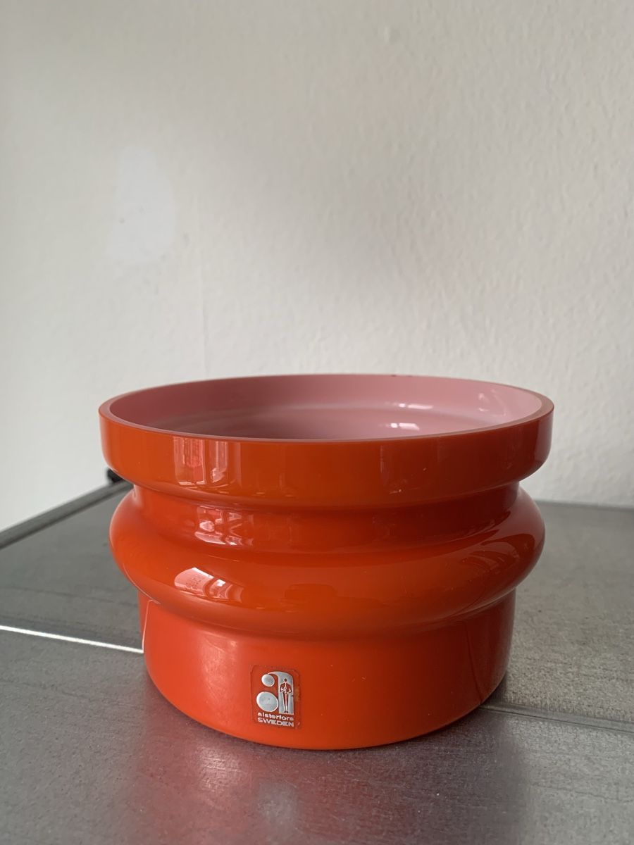 Vasi & Recipienti: PO Ström vase  Alsterfors 1960 – Usato da Basel venduto da Amechan. 1