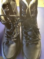 Warme Winterstiefel Gr. 41, schwarz, gefüttert