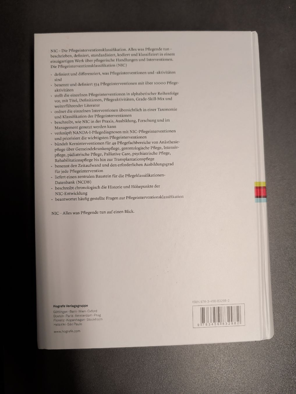 Bücher: Pflegeinterventionsklassifikation (NIC) – Gebraucht aus Bauma von Sandro171210 1