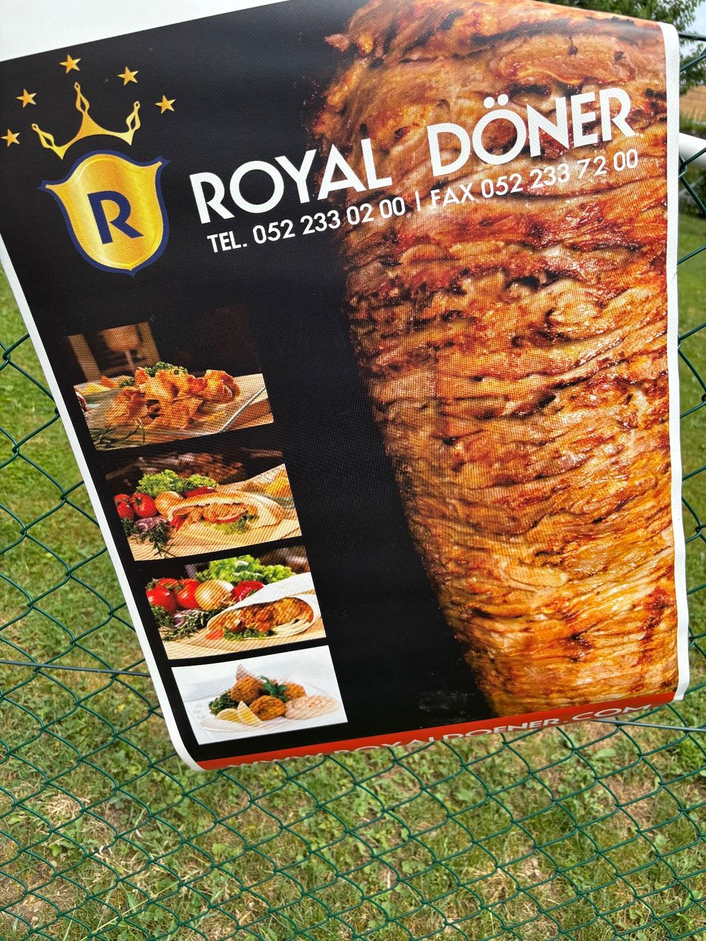 Bandiere: Royal Döner Fahne – Usato da Ballwil venduto da goldi360 1