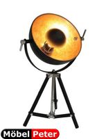 Stehlampe gold / schwarz klein