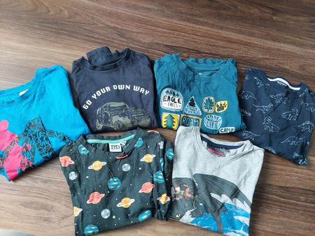 Langarmshirts/ Pyjama Shirts Grösse 122 / 128