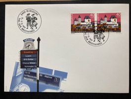 Schweiz 1997 Tag der Briefmarke Burgdorf Sonderstempel Bahn