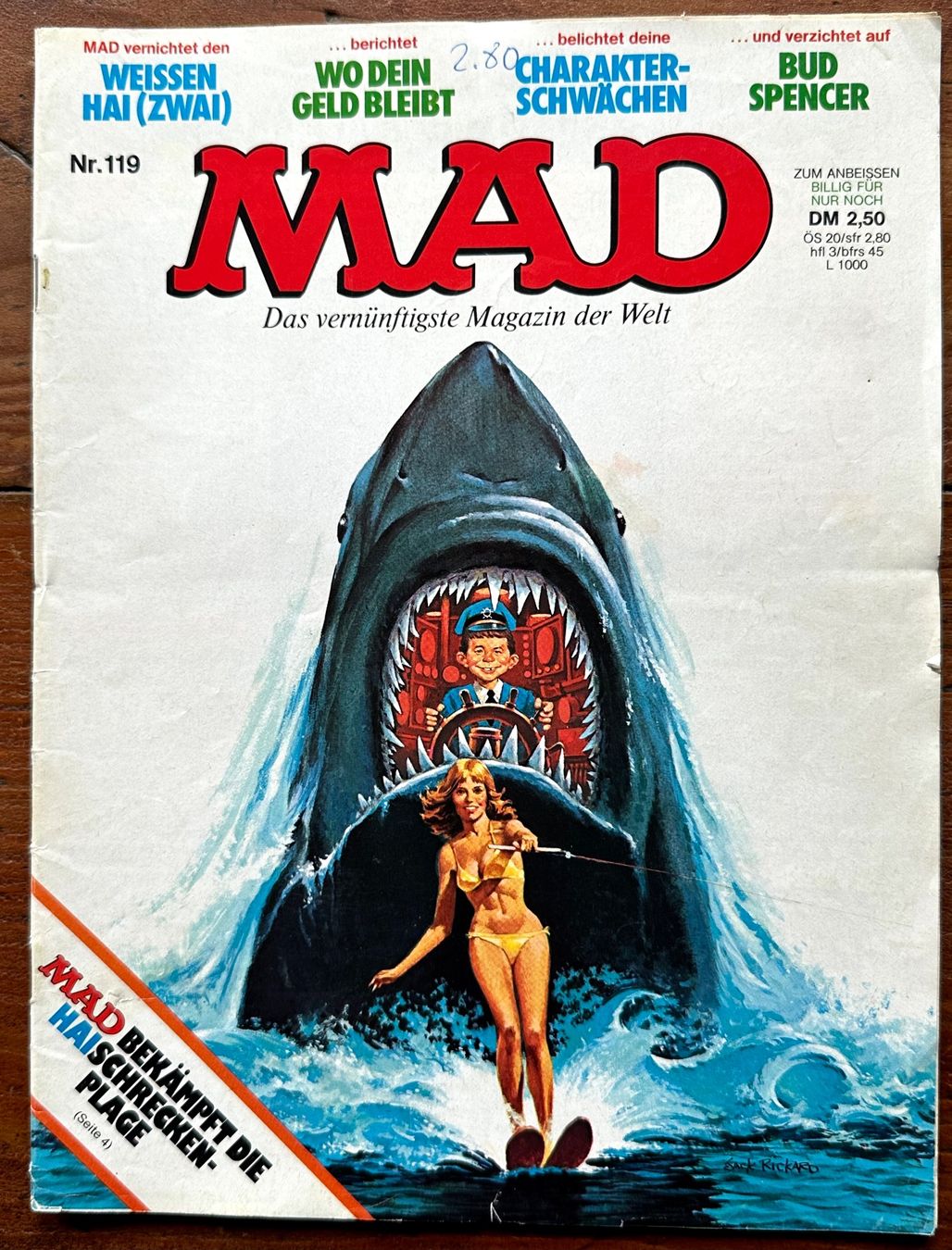 BD: Mad Nr. 119, hunderte alte Comics ab 1.- – D'occasion à Seltisberg par quadartswiss