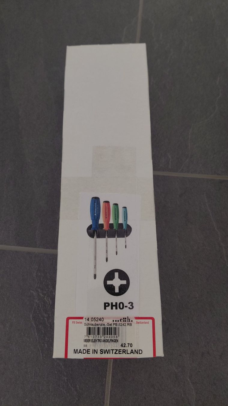 PB Swiss Tools Alle Werkzeuge: Swisstool Schraubenzieher Set mit Wandhalterung – Neu (gemäss Beschreibung) aus Niederneunforn von wip_dmq9 6