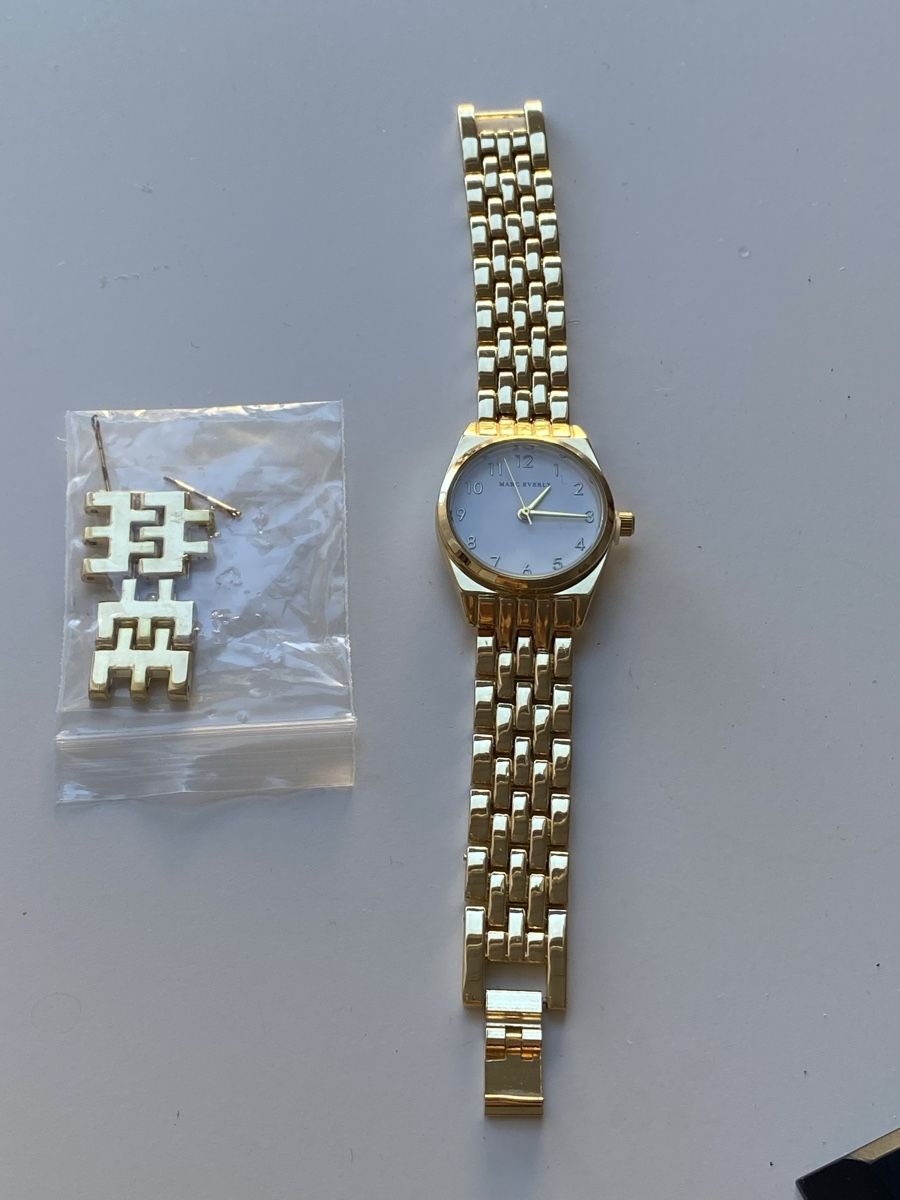 Uhren: Marc Everly Goldene Damen Uhr Quartz – Neu (gemäss Beschreibung) aus Givisiez von dor_xb9k 1