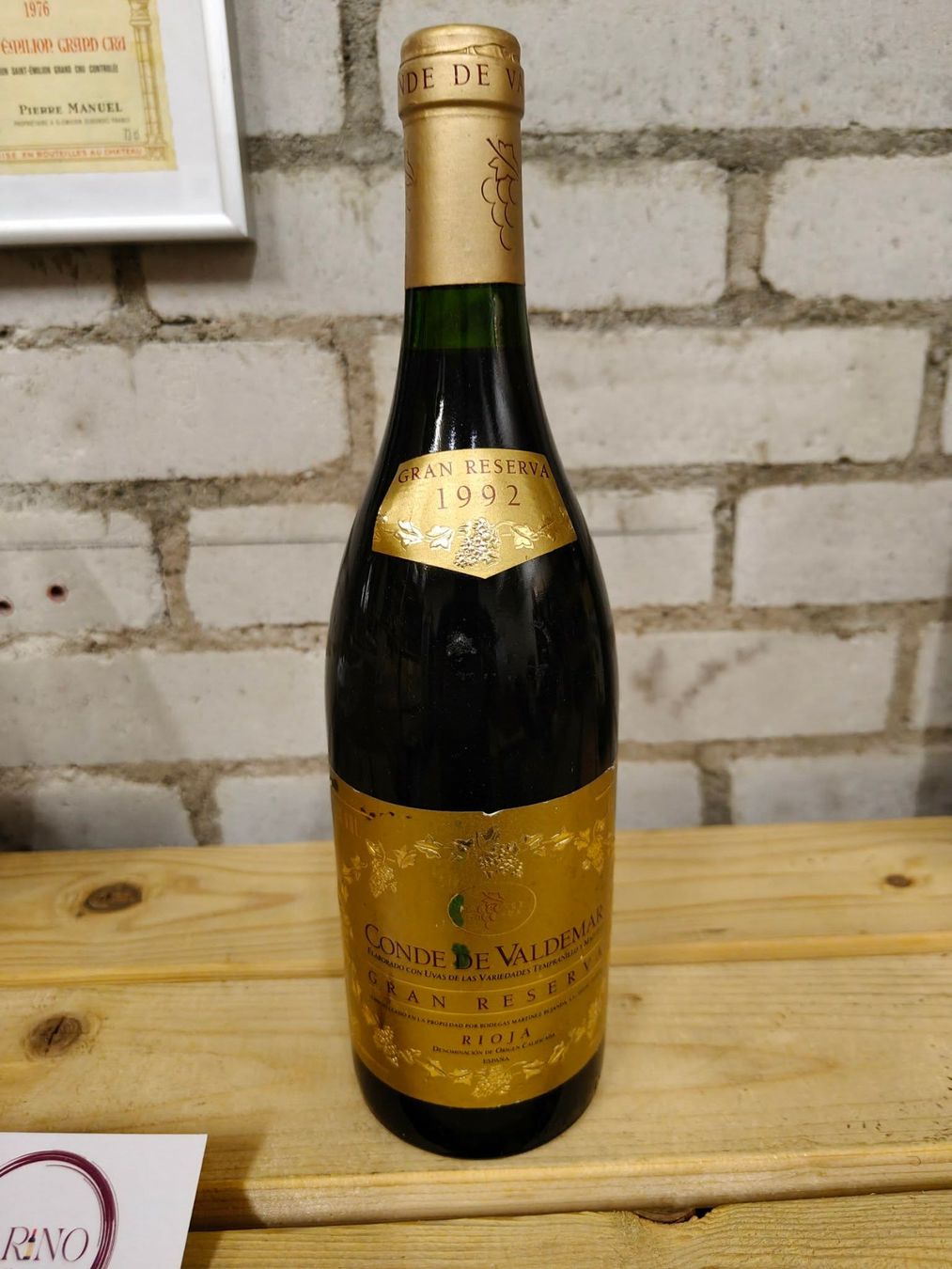Rioja Wein: 1992 Conde de Valdemar Gran Reserva Rioja – Neu (gemäss Beschreibung) aus Münchenstein von wusmarino 1
