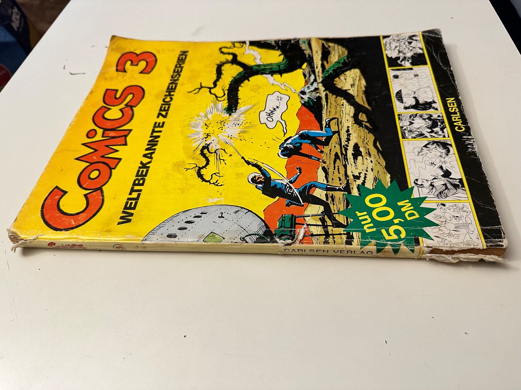 Comics: COMICS 3 - WELTBEKANNTE ZEICHENSERIEN - CARLSEN - 1973 – Gebraucht aus Münsingen von Ganjam 1