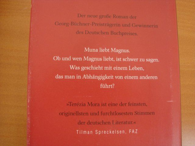 Libri: Terézia Mora - MUNA oder die Hälfte des Lebens – Usato da Thun venduto da Ereli47 1