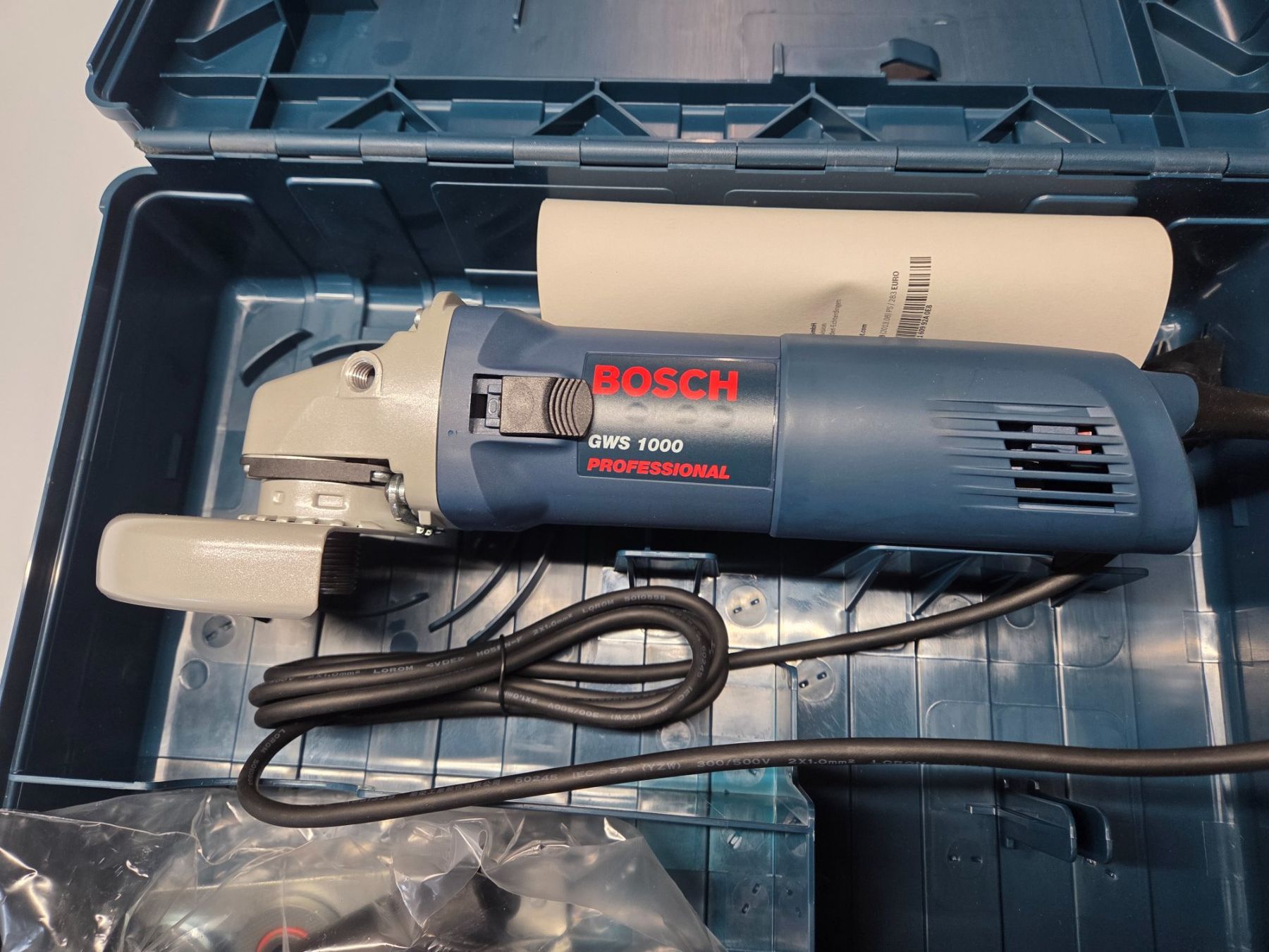 Bosch Smerigliatrici & Lucidatrici: BOSCH GWS 1000  winkelschleifer – Nuovo e nell'imballaggio originale da Beinwil (Freiamt) venduto da pawel84 1