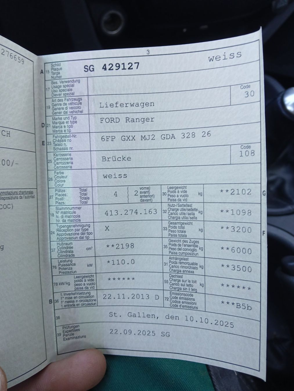 Ford Autos: Ford Ranger – D'occasion à Goldach par huerlimann78 9