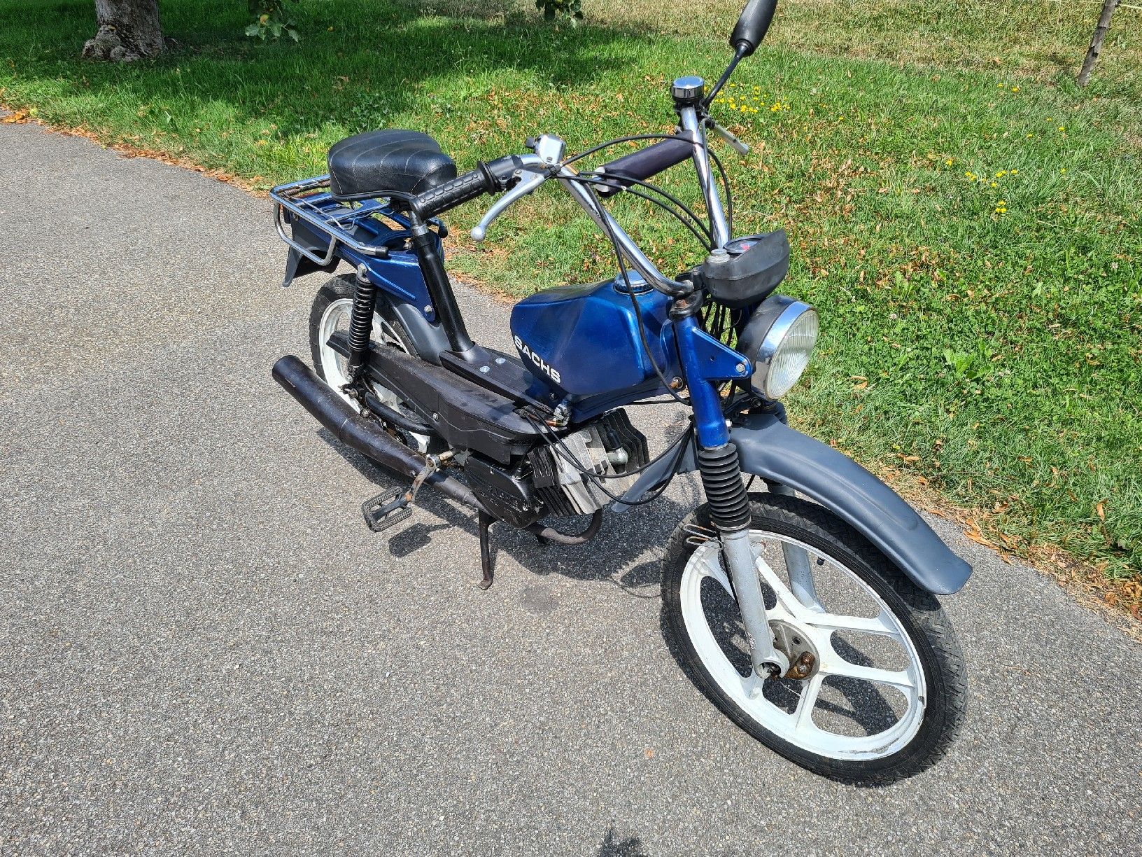 Sachs Ciclomotori: Sachs Pony 503 GTX blau – Usato da Dussnang venduto da kevin0812