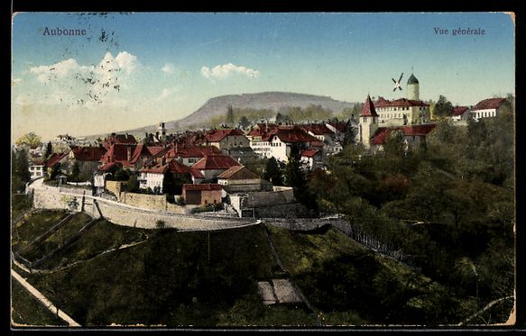 Cartes postales: AK Aubonne, Vue générale – D'occasion à Berlin par bartko-reher
