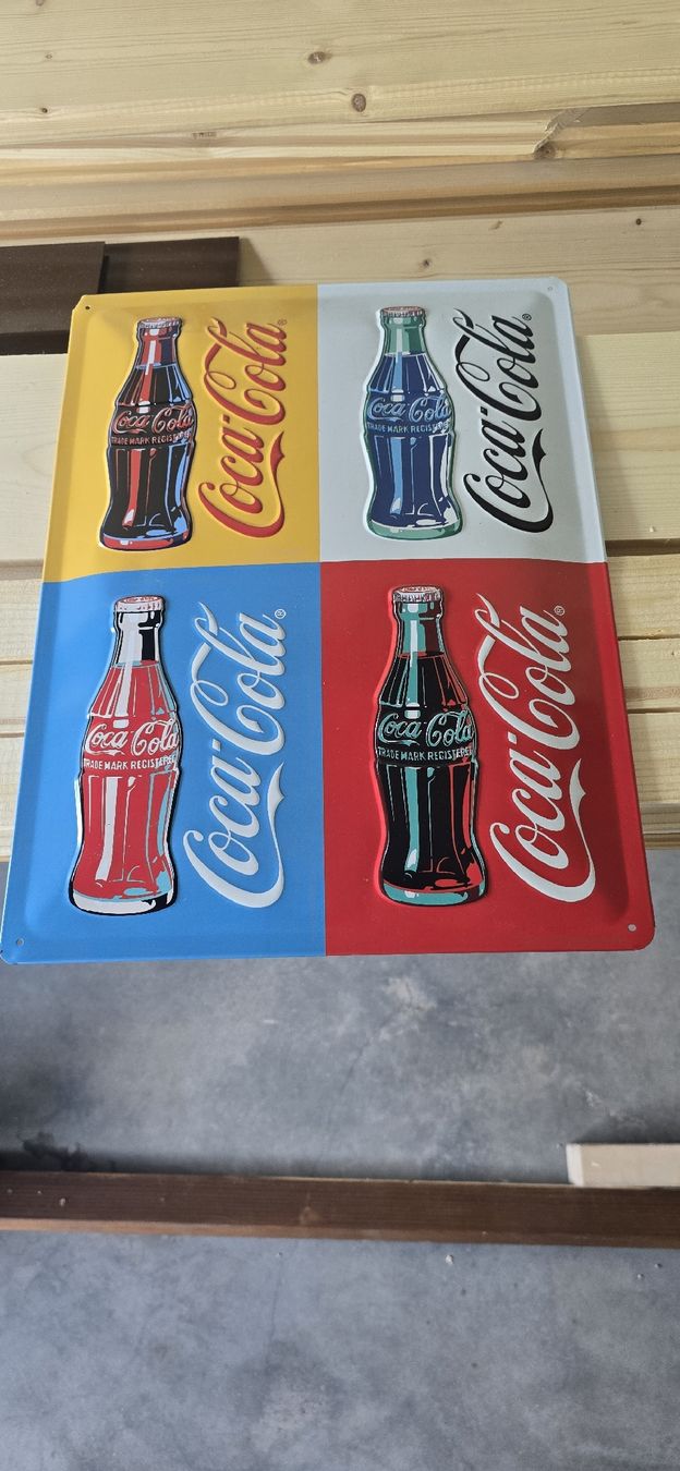 Coca-Cola Insegne: Cocacola Blechschild – Usato da Lauperswil venduto da iveco6