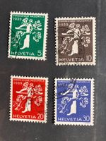 Schweiz 1939 Satz Landesausstellung Zürich (II) i gestempelt