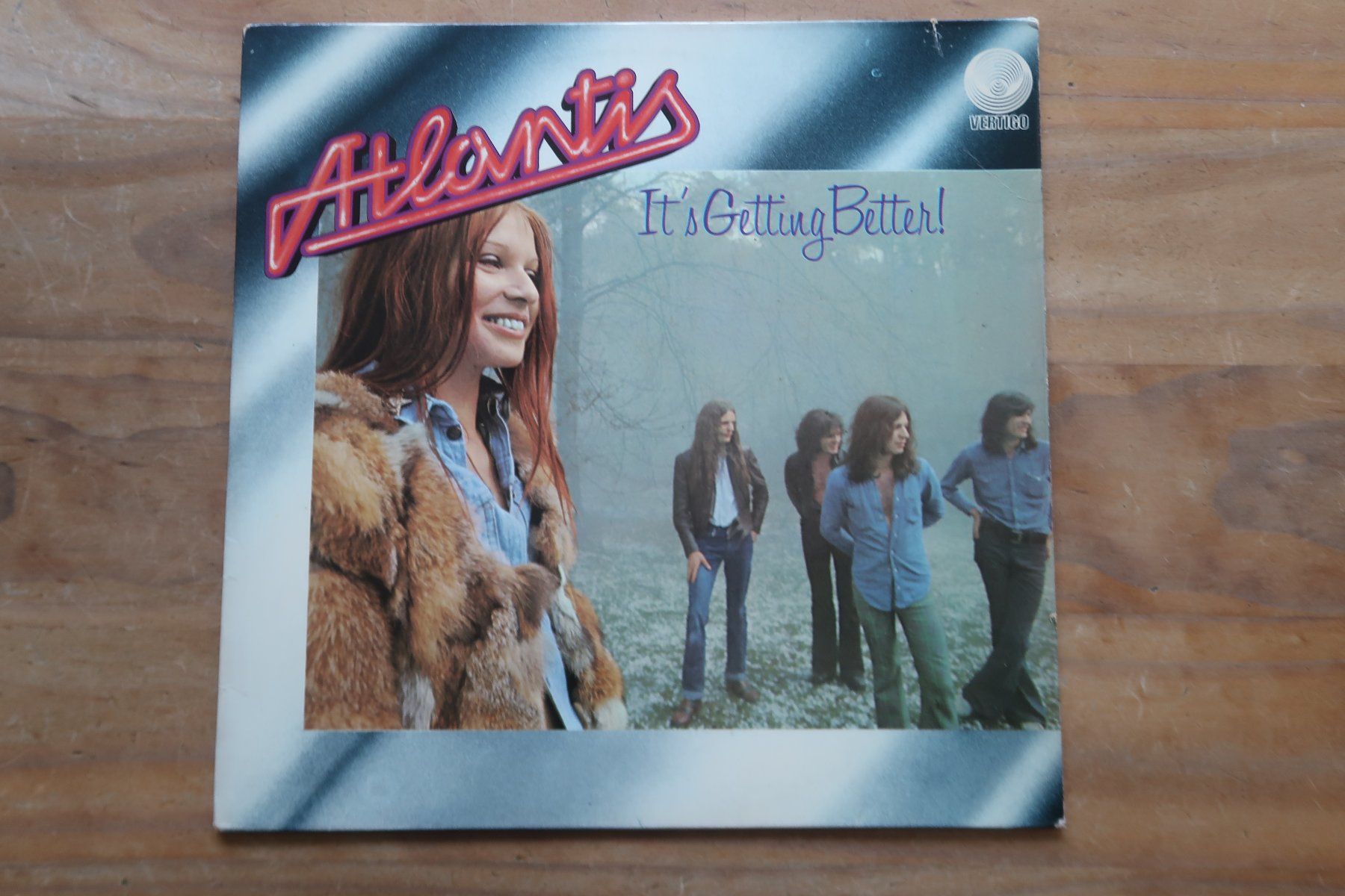 Dischi in vinile: ATLANTIS - IT'S GETTING BETTER - VERTIGO SWIRL - KRAUT ROCK – Usato da Basel venduto da Patiscat