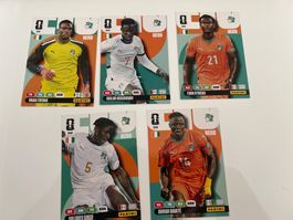 Panini Adrenalyn XL FIFA WC 26 ELFENBEINKÜSTE, 5 SPIELER