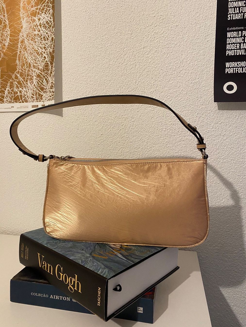 Borse: Goldene Schultertasche von Beck Söndergaard – Usato da Olten venduto da smashbox