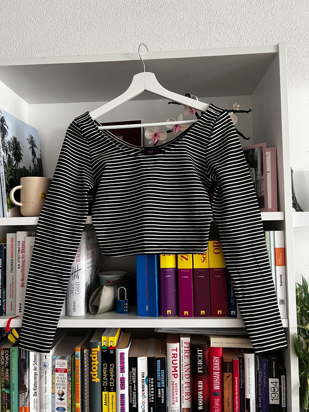 Top: Crop Top Gestreift aus den Kanada – Usato da Lenzburg venduto da impulsive-buyer