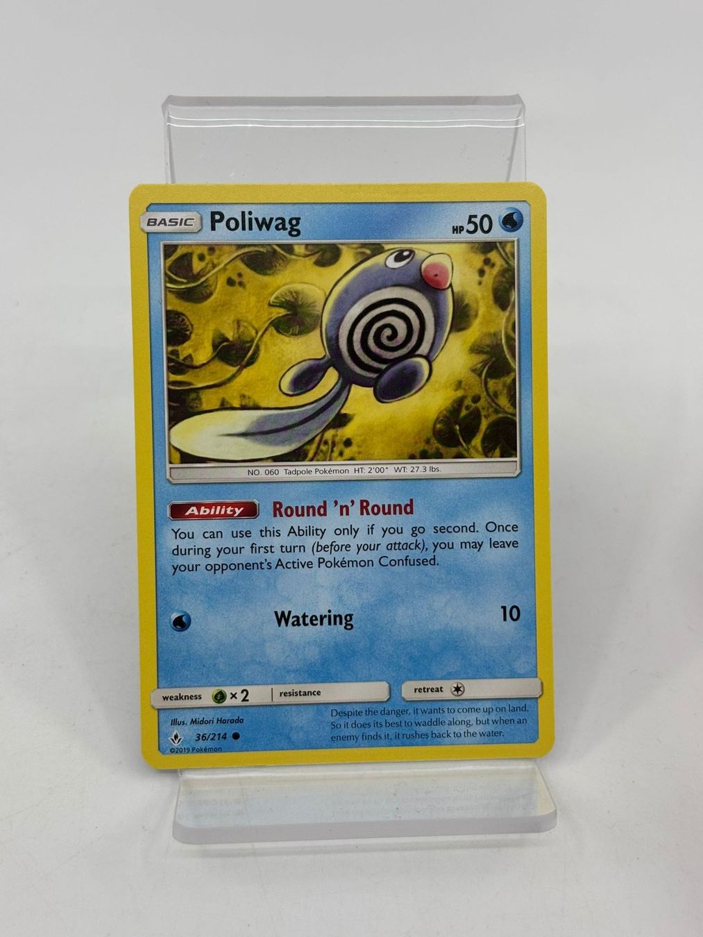 Pokémon Carte collezionabili: Pokemon Poliwag 36/214 – Usato da Herisau venduto da Pokemon2026