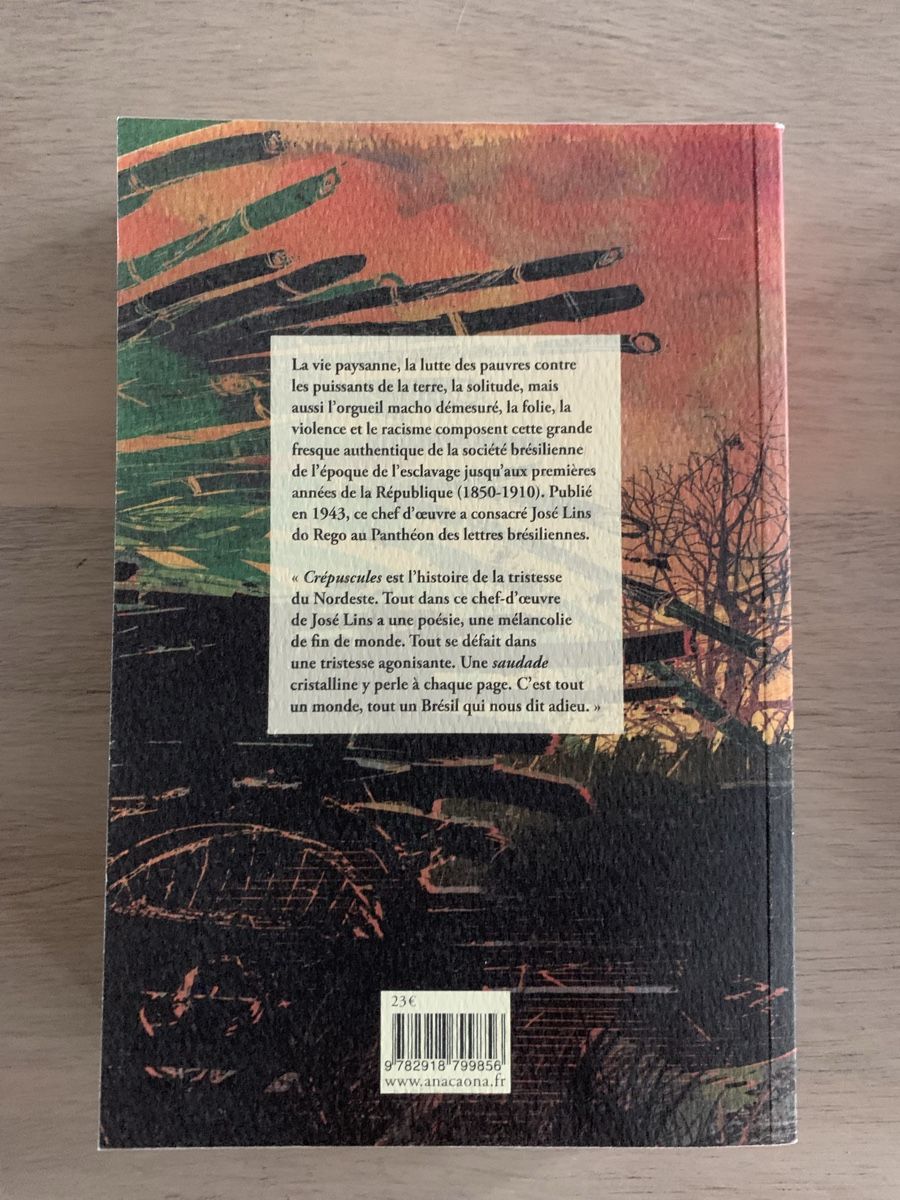 Libri: Crépuscules, José Lins do Rego, roman – Usato da Zürich venduto da Irassa 1