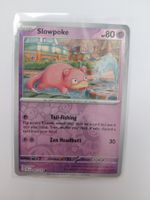 Pokémon Karte HOLO Slowpoke 85/193 EN Flegmon 🔥🔥