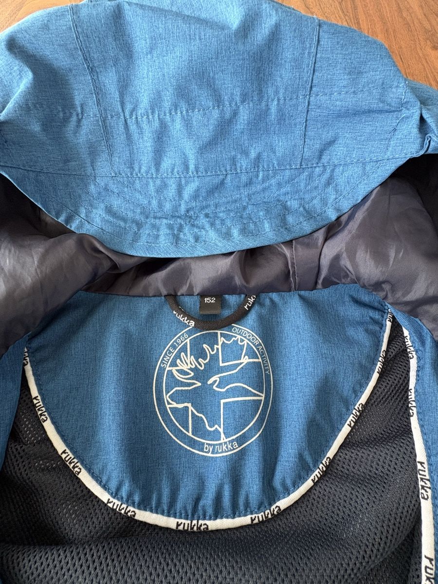 Rukka Giacche & Cappotti: Rukka Regenjacke blau Gr. 152  – Usato da Bäretswil venduto da suevo 2