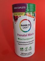 Rainbow Light Prenatal Mini’s+ Multivitamin, Vitamin 180 tab